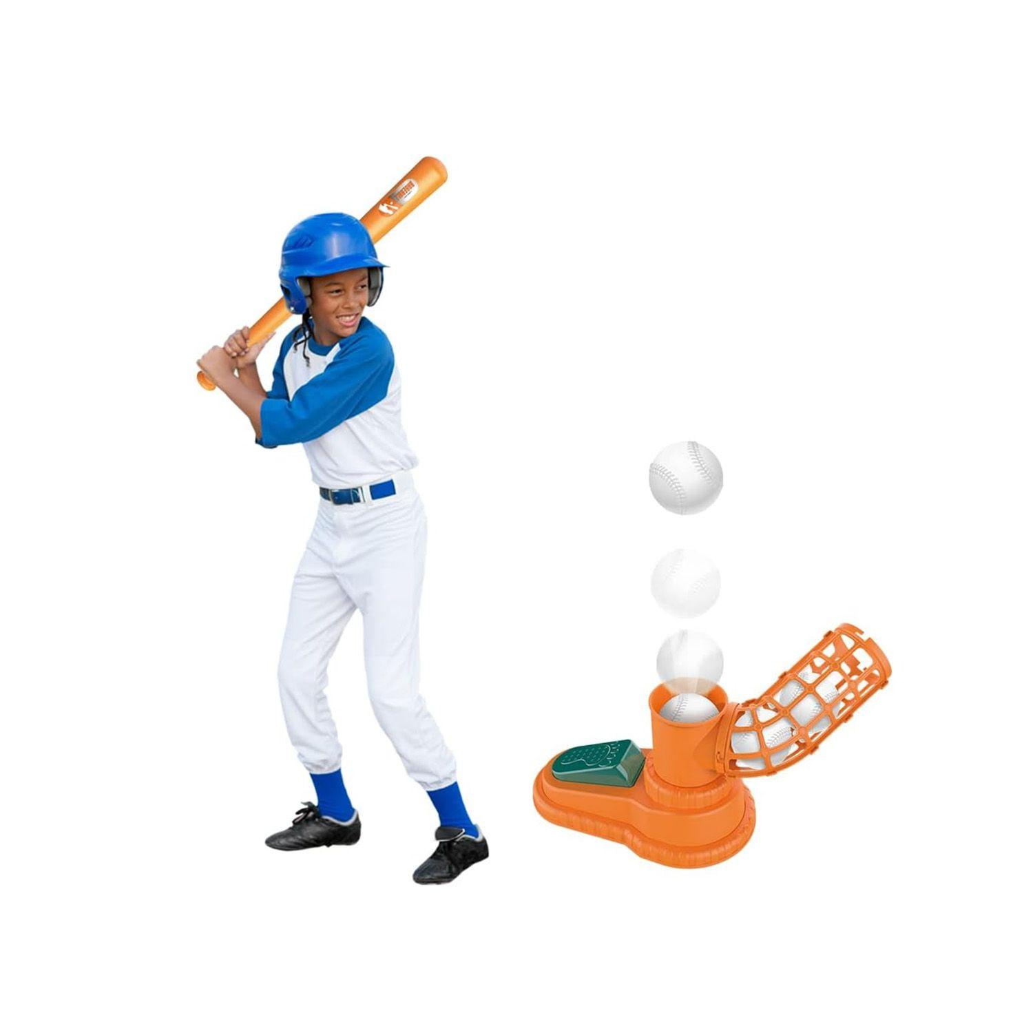 Juego Lanza Pelotas Infantil Entrenamiento De Beisbol-3