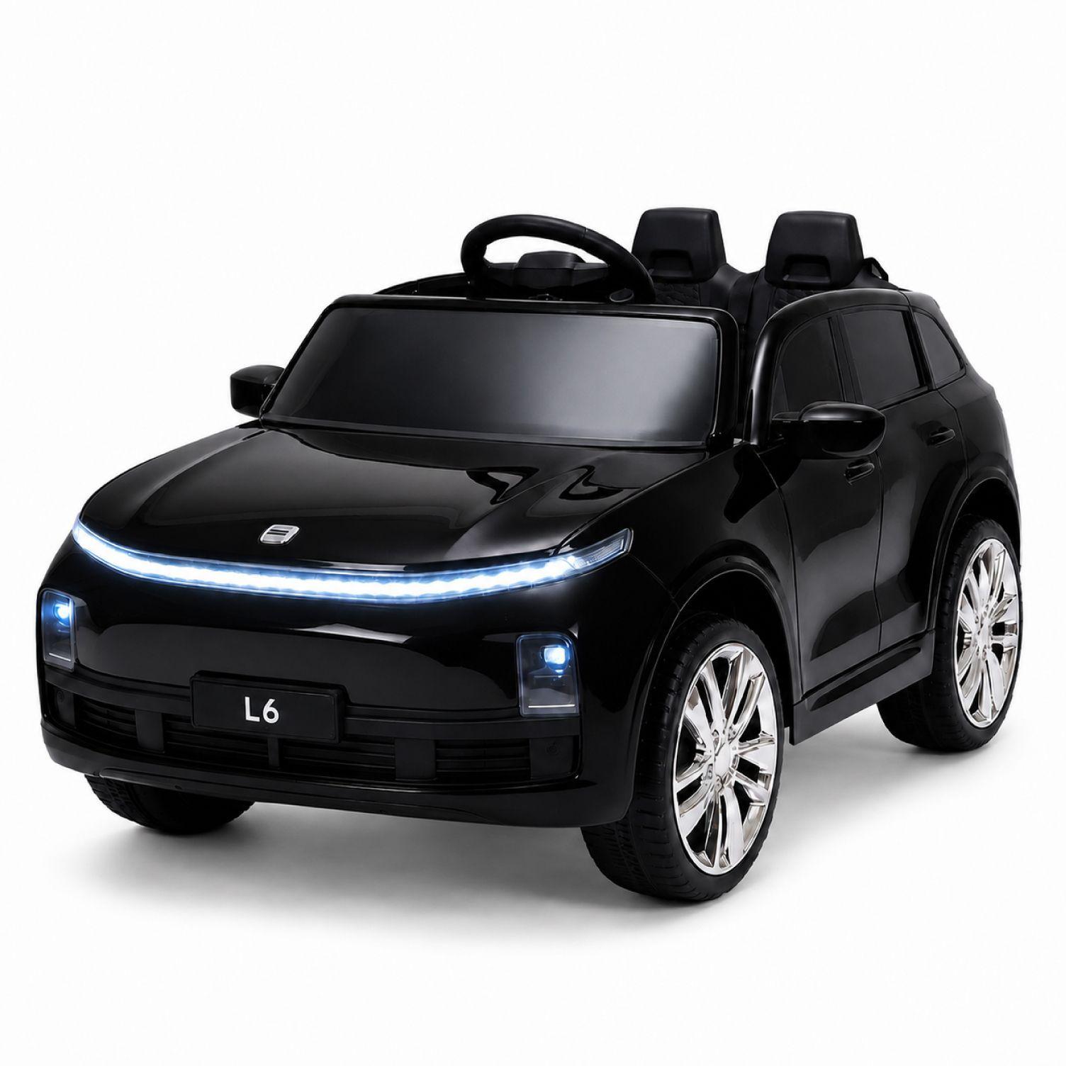 Auto Electrico Infantil Doble Asiento + Control Musica LED-0