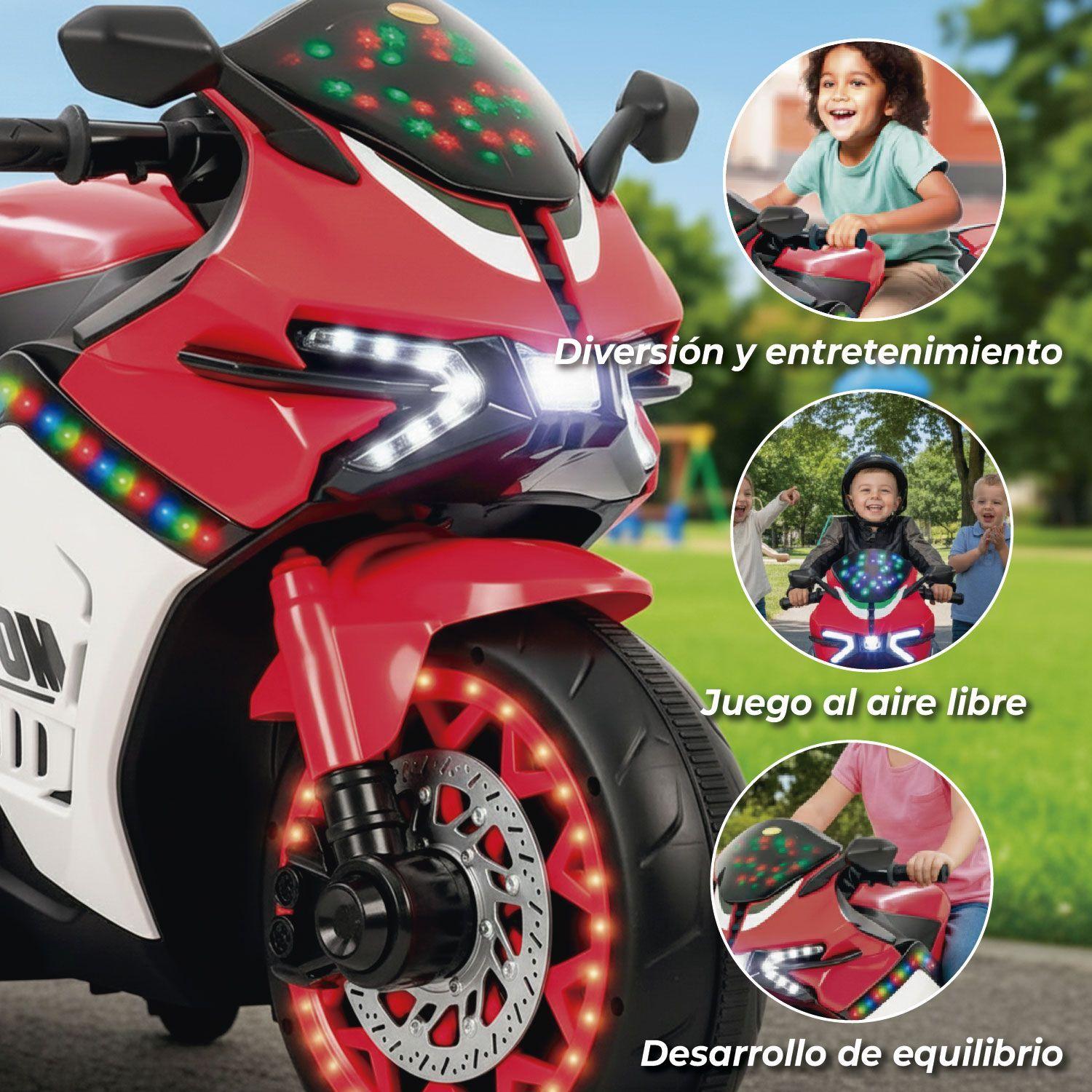 Moto Electrica Niño A Bateria Nitro Italy V8-3