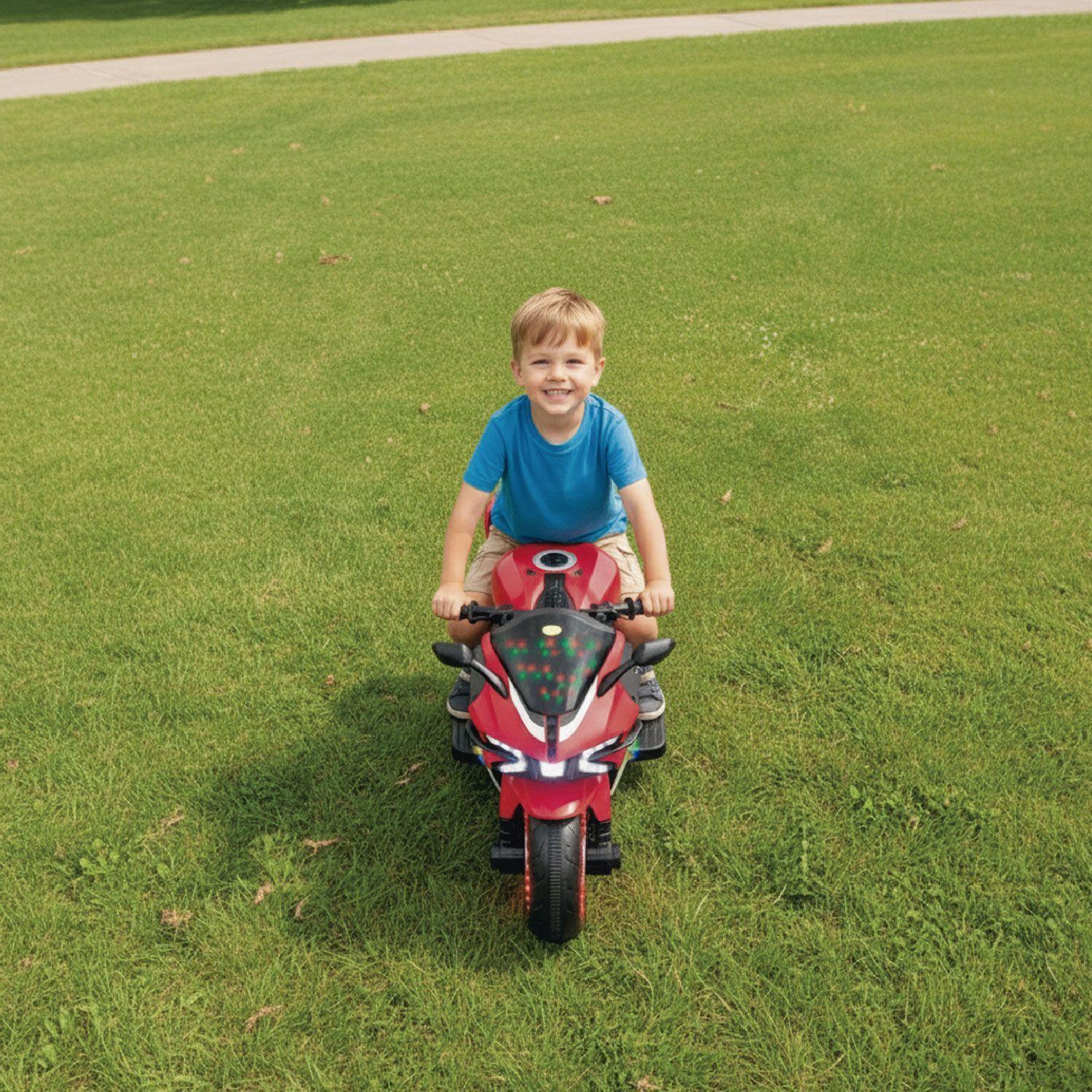 Moto Electrica Niño A Bateria Nitro Italy V8-4