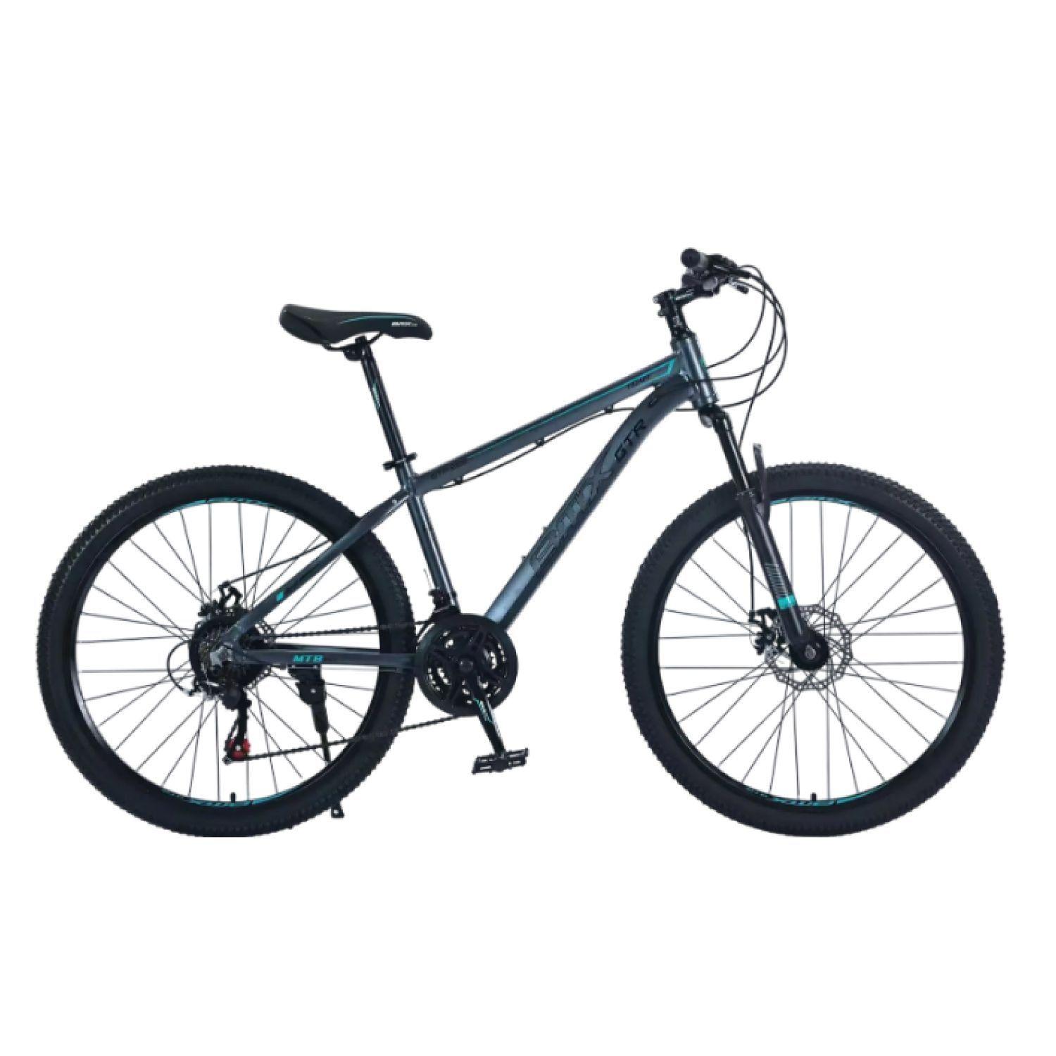 Bicicleta Aro 26 de Montaña Mtb Bitix electric Silver-0