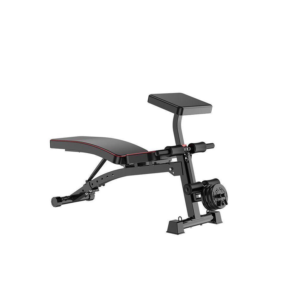 Banca Abdominales Ajustable Multiposicion Biceps y Pierna-0