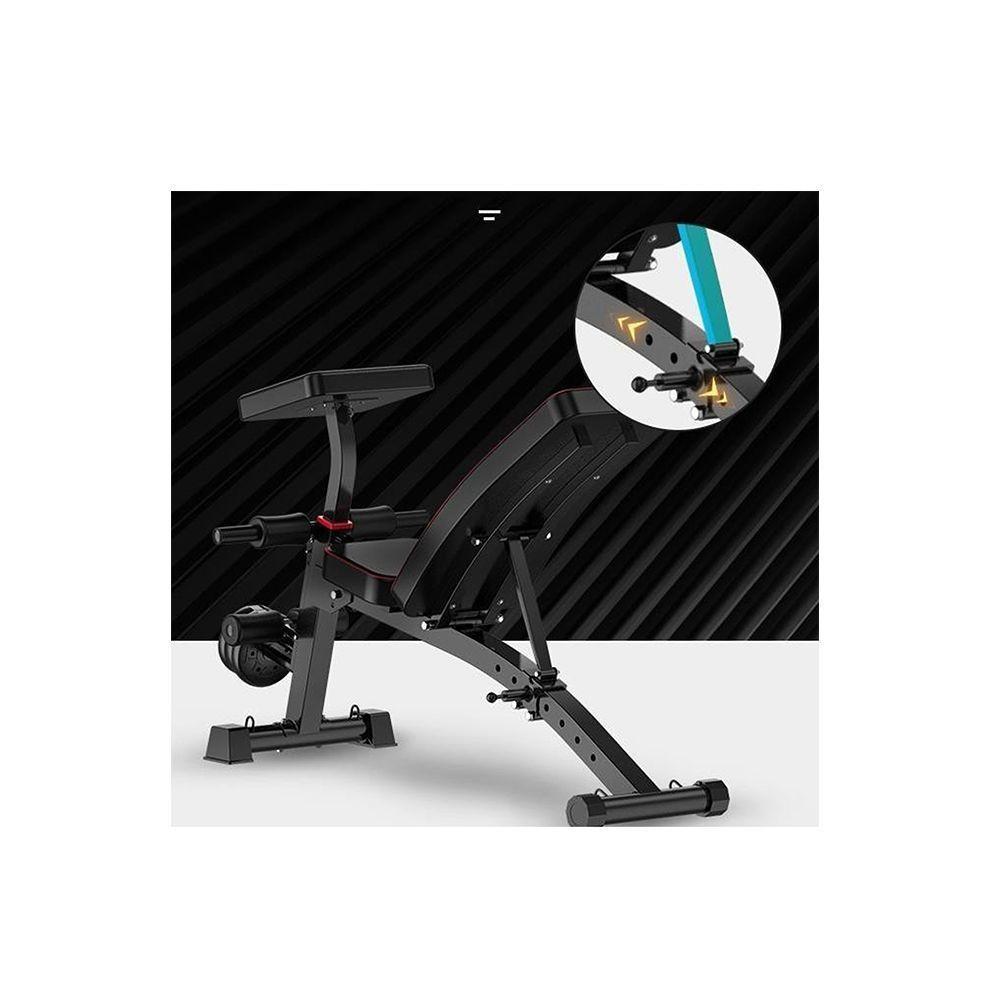 Banca Abdominales Ajustable Multiposicion Biceps y Pierna-1