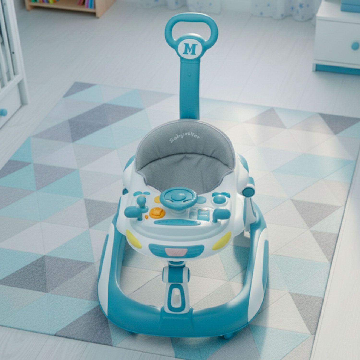 Andador Caminadora Bebe Plegable Autito con Sonido-1
