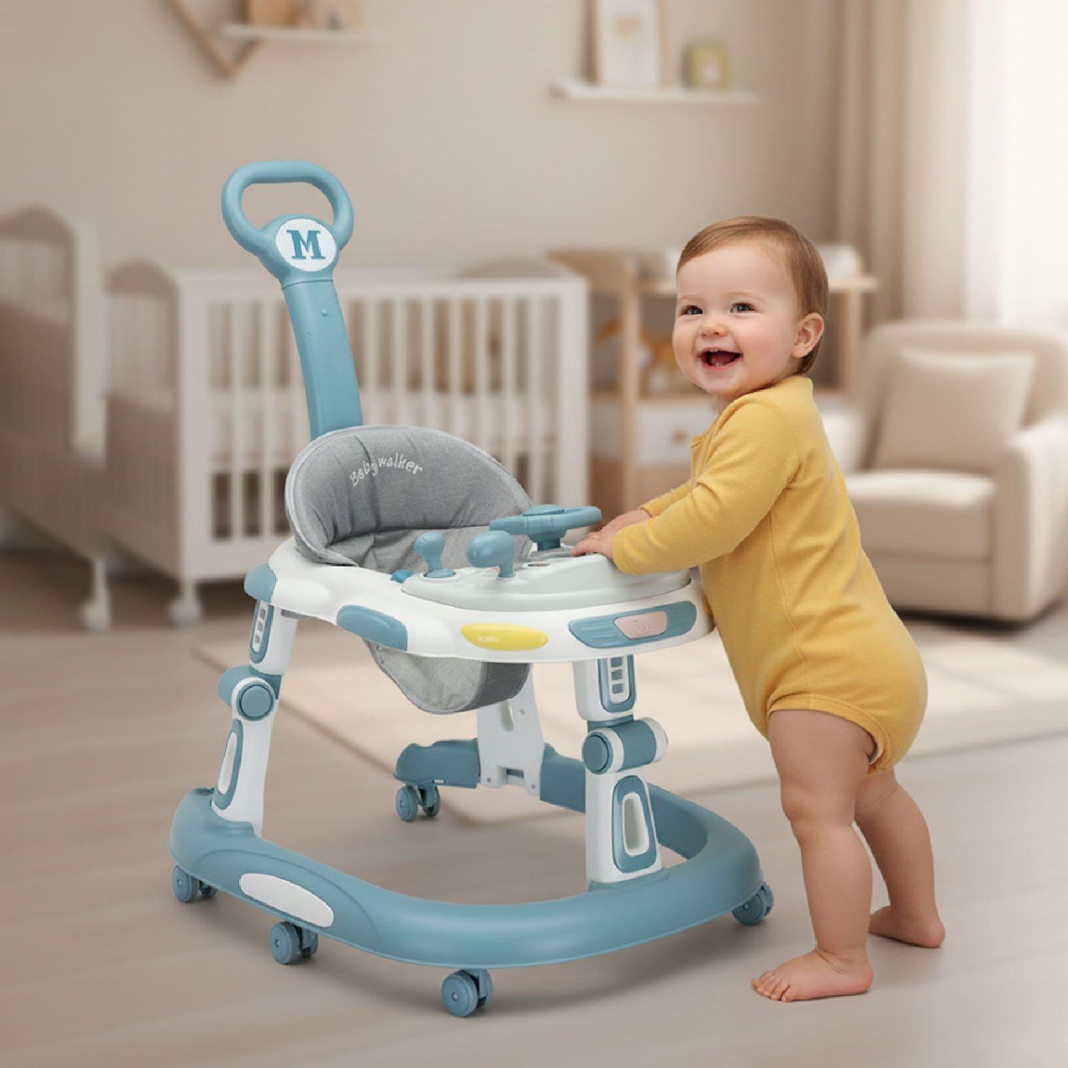 Andador Caminadora Bebe Plegable Autito con Sonido-4