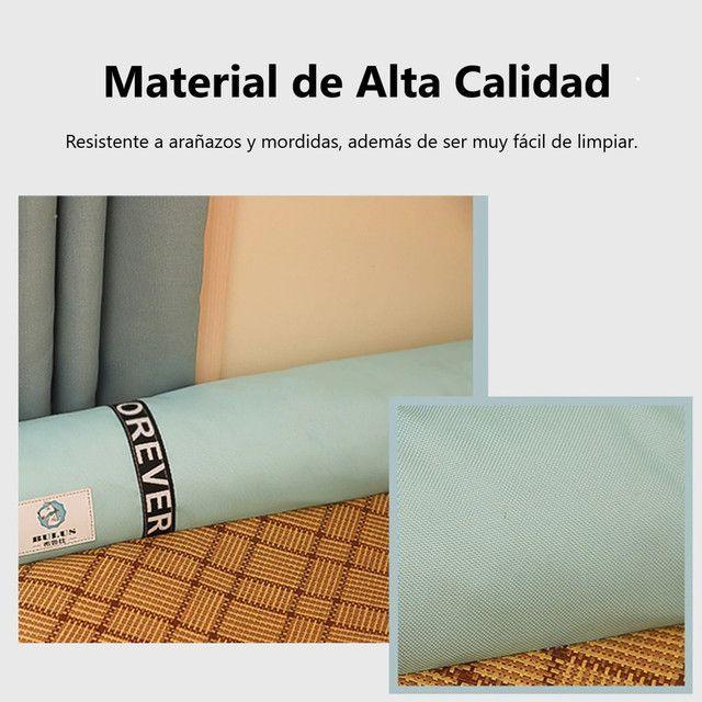Cama Esquina Mascota Colchoneta Impermeable Perro Gato 60 cm-3