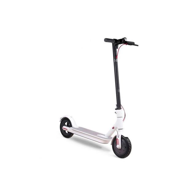 Scooter Eléctrico 500W Urbano Adulto Plegable Blanco-4