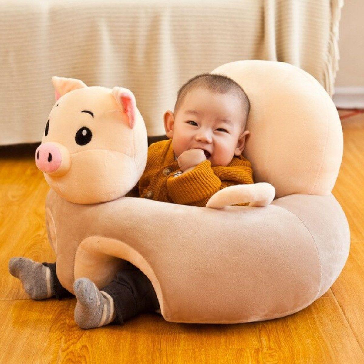 Cojin Asiento Bebe Seguridad Y Apoyo Cerdito-4