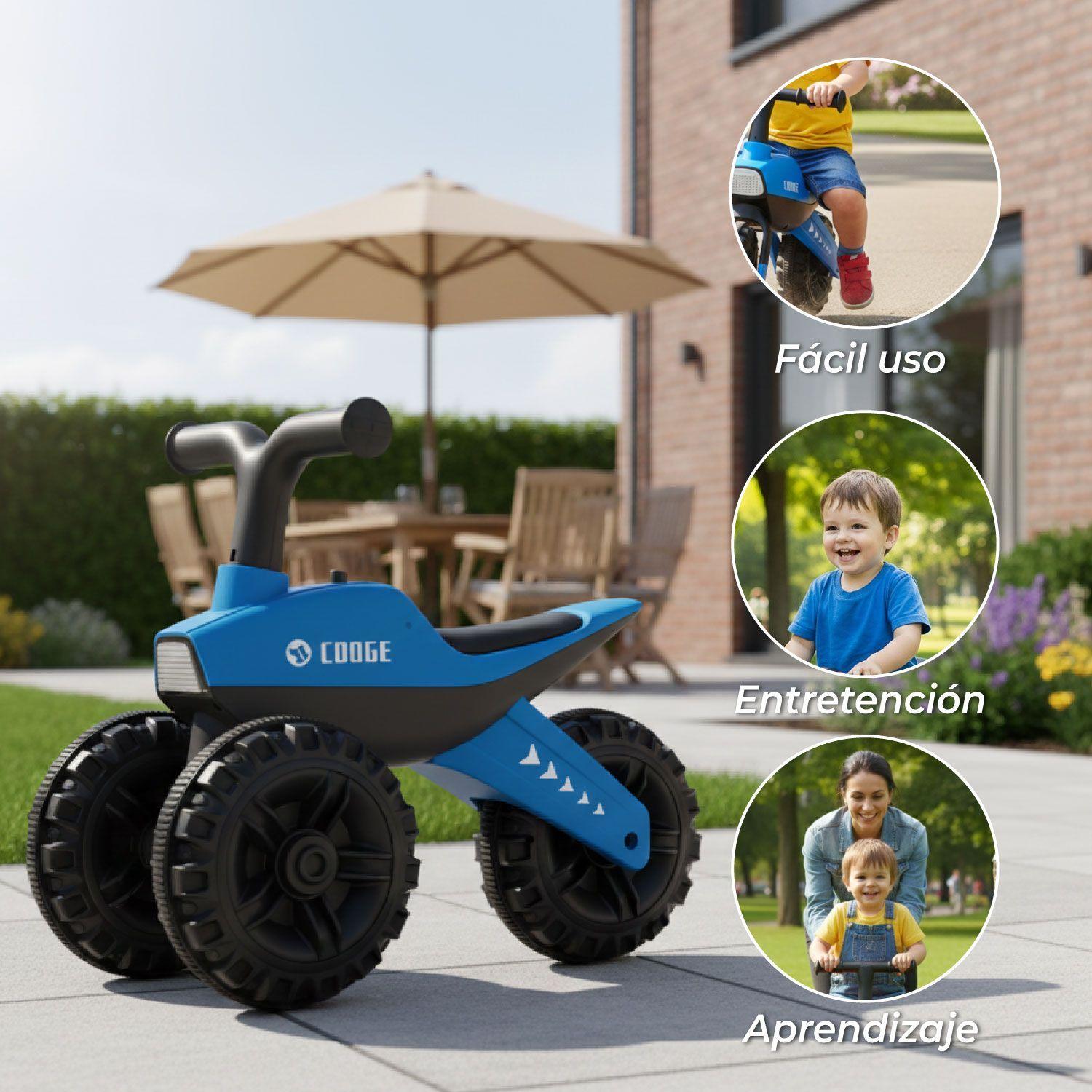 Triciclo Infantil Mini de Equilibrio con Sonido Todo Terreno-3