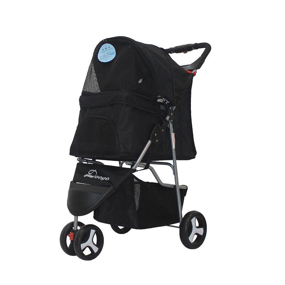 Coche Paseo Mascota Plegable Portatil 3 Ruedas-2