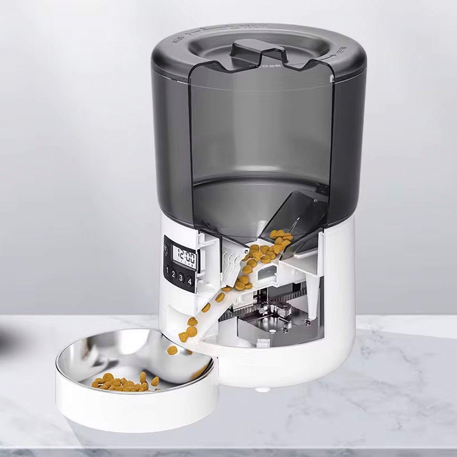 Dispensador Automatico Comida Mascotas 4 lts-5