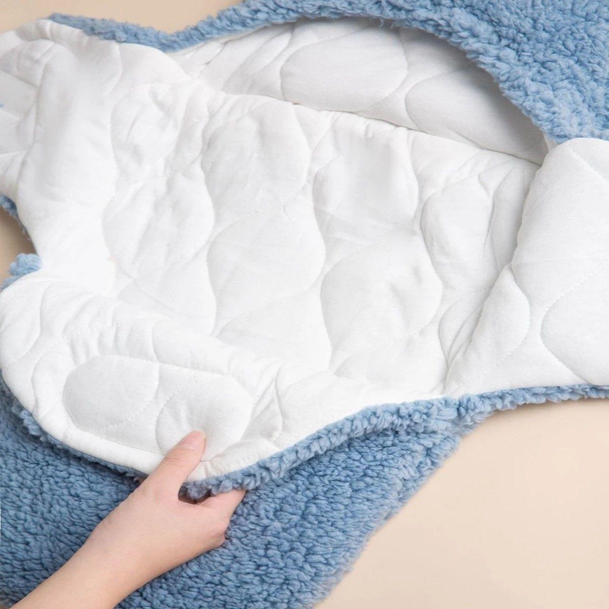 Manta Bebe Premium Recién Nacido Enterito Suave Conejito-2