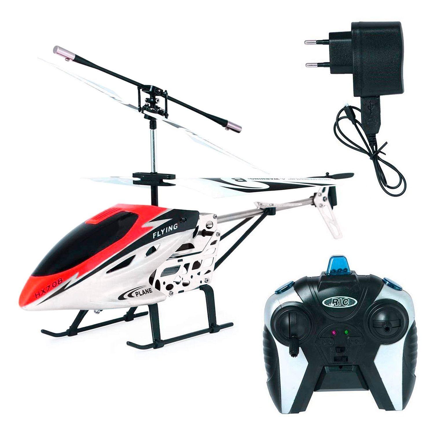 Helicóptero De Juguete V-MAX A Control Remoto Rojo-1