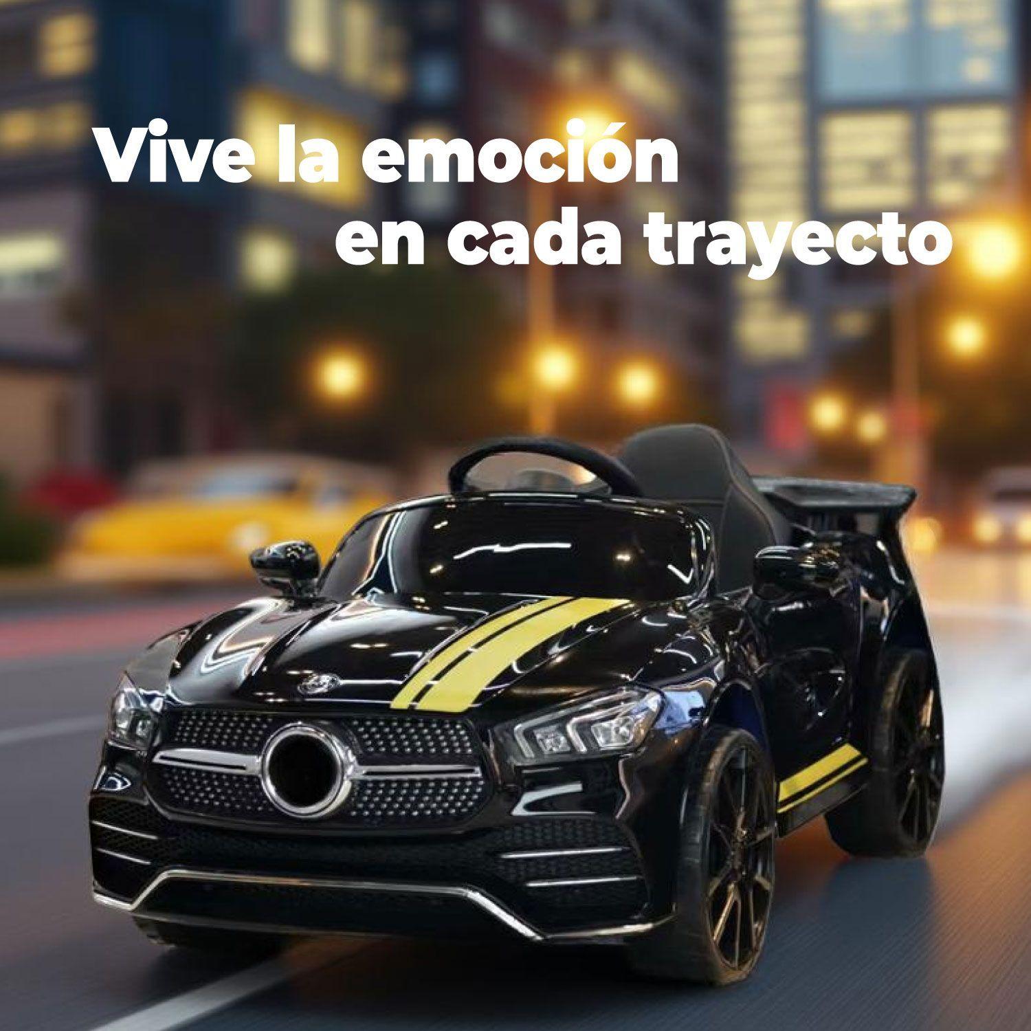 Auto Electrico Mercedes Con Control Remoto Luces y Sonido-2