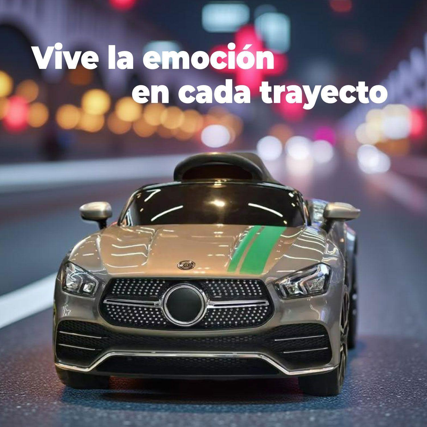 Auto Electrico Mercedes Con Control Remoto Luces y Sonido-2