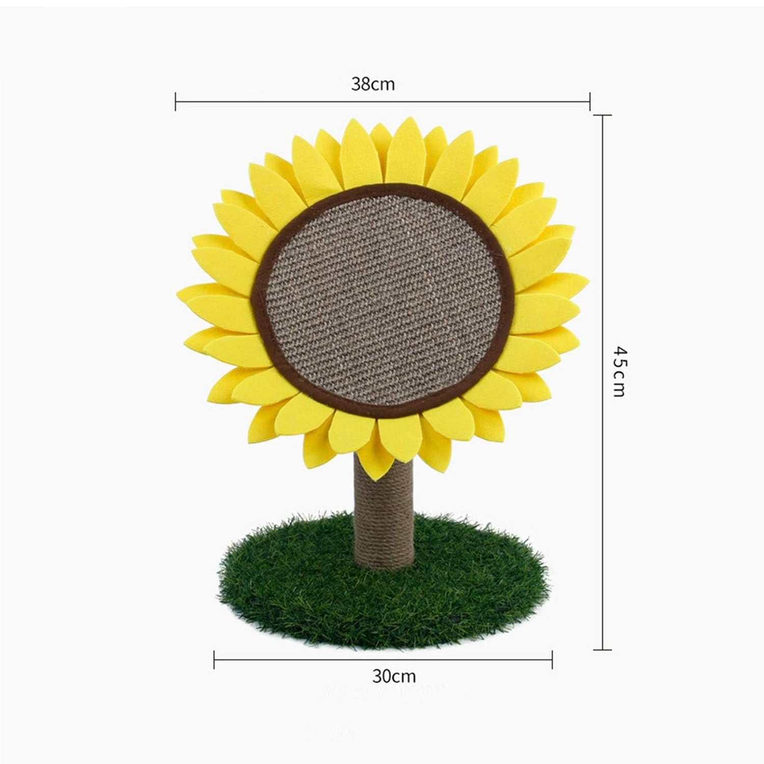 Rascador De Gato Con Forma De Girasol 45 Cm-2