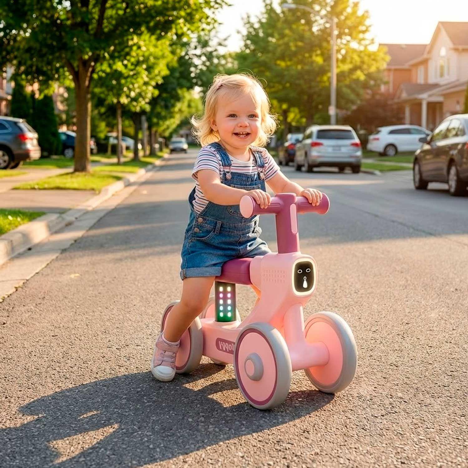 Bicicleta Equilibrio Para bebes con luces y sonido -4