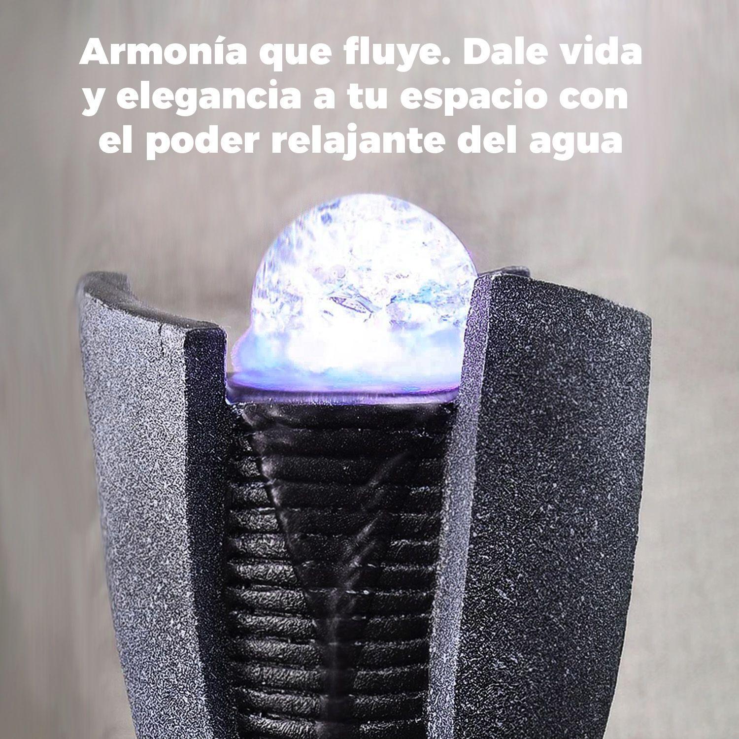 Fuente De Mesa Cascada De Agua Feng Shui Arte Moderno-4