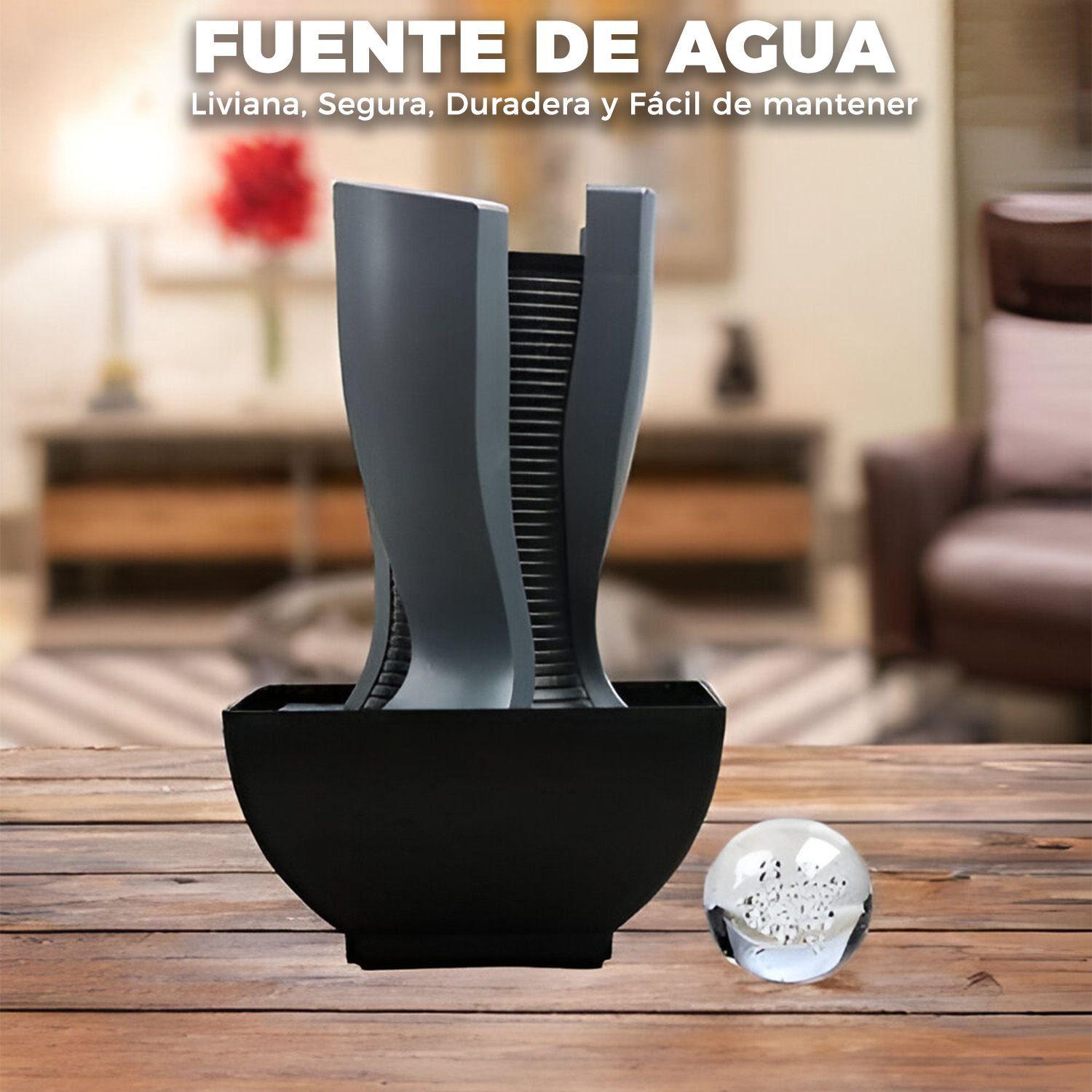 Fuente De Mesa Cascada De Agua Feng Shui Arte Moderno-5