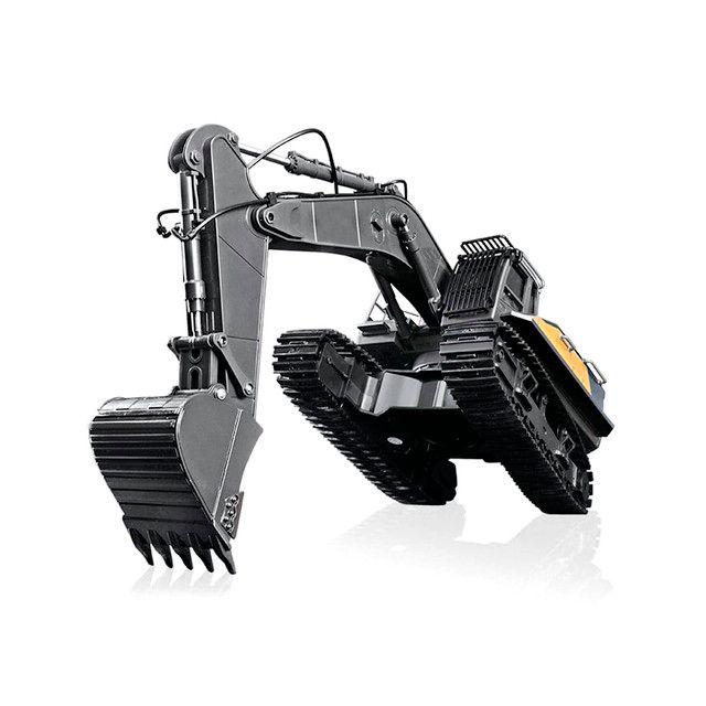 Camión Excavadora con Luces, Sonido y Batería Recargable-2