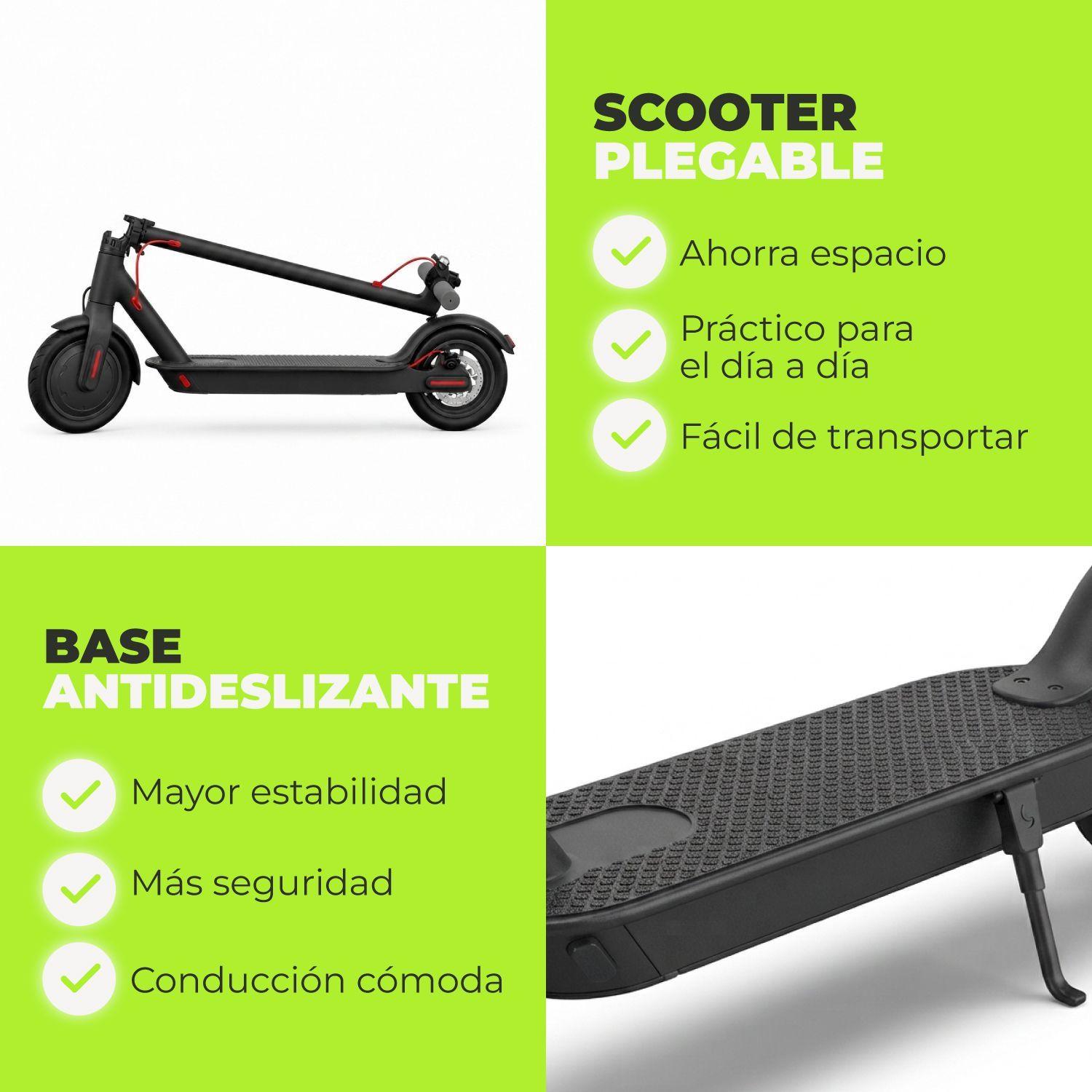 Scooter Electrico antipinchazo 25 km. 500w-5