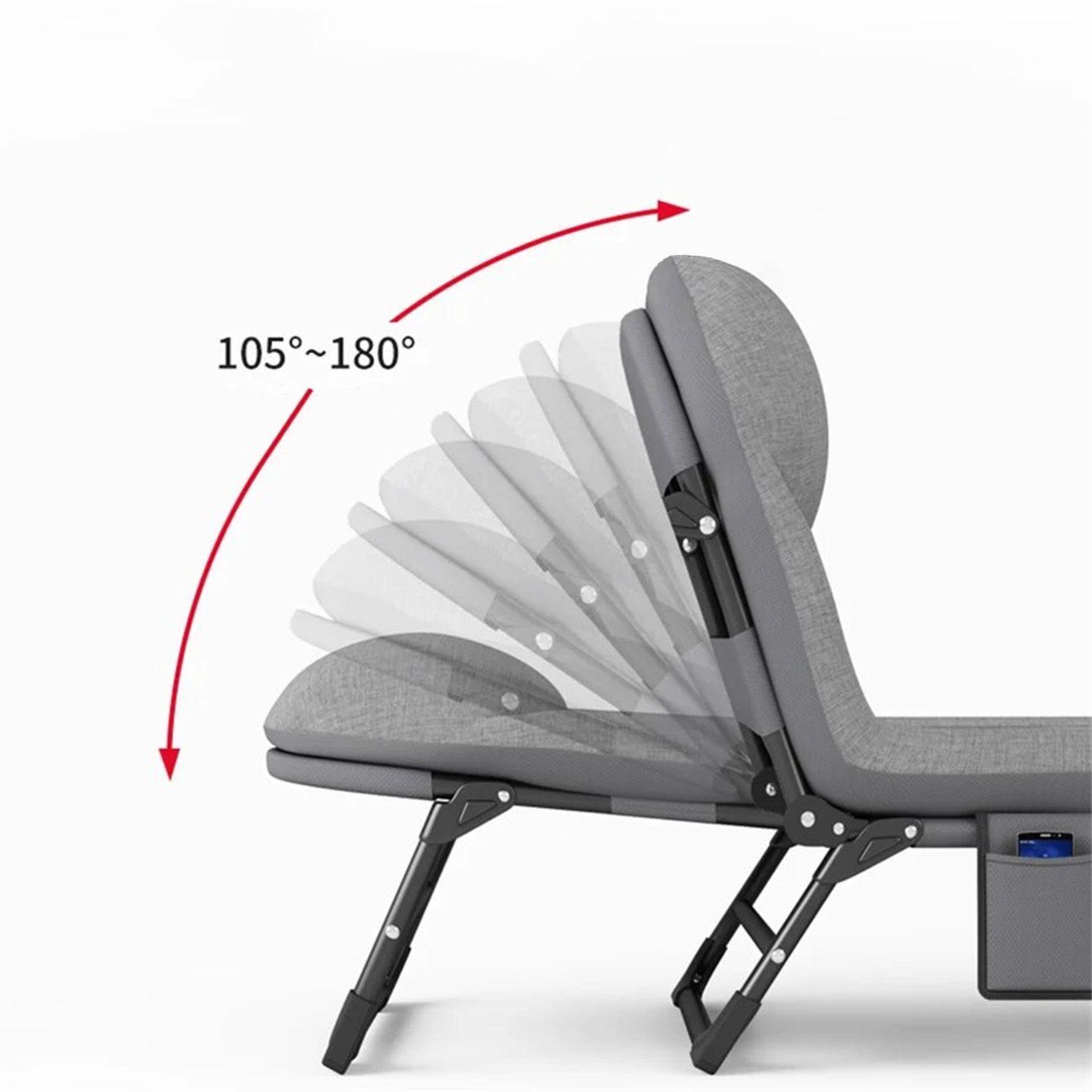 Catre Campaña Acolchado Cama Camping Plegable Outdoor-3