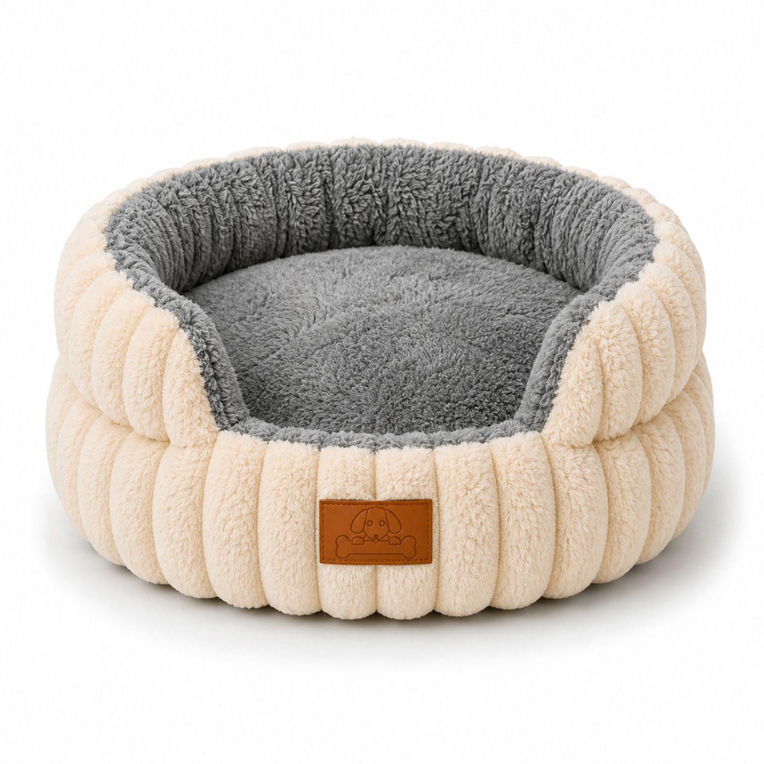 Cama Antiestrés Ergonómica Antideslizante Mascotas 35cm-0