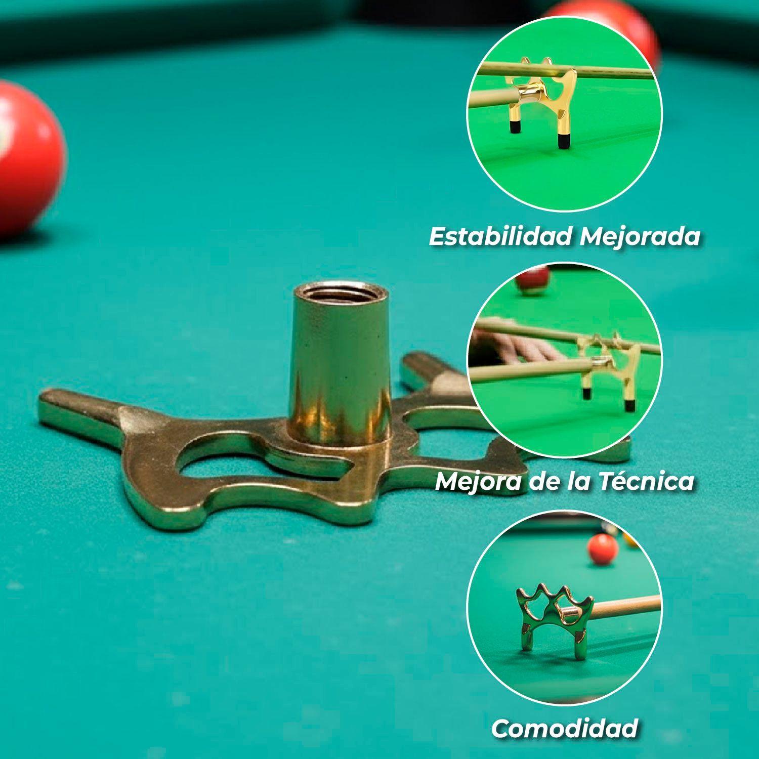 Diablo de Pool Metálico Completo + Taco 145 cm-2