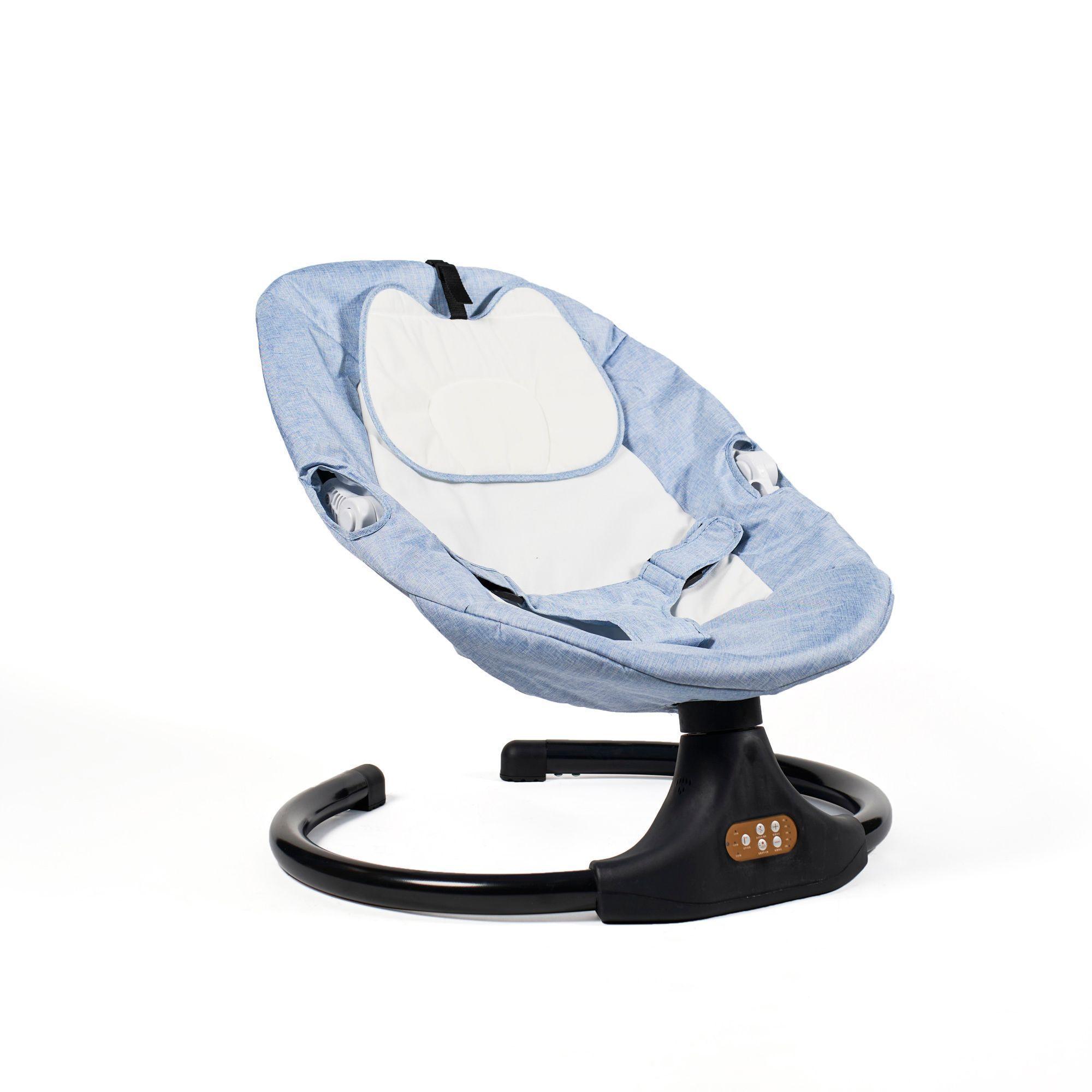 Silla Cuna Mecedora Bebe Musical Automatica Inteligente-3