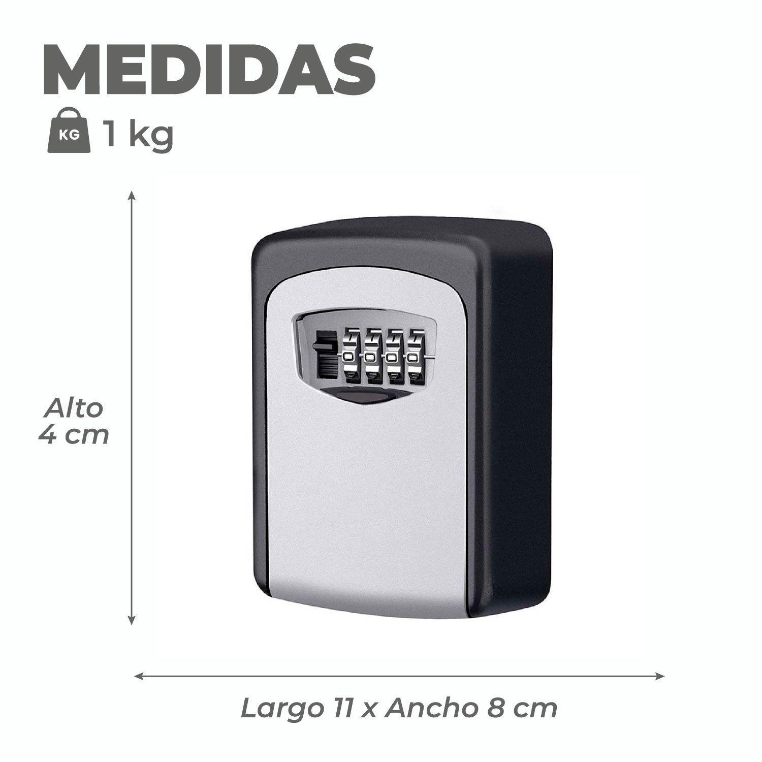 Caja Seguridad Para Llaves Con Clave-2