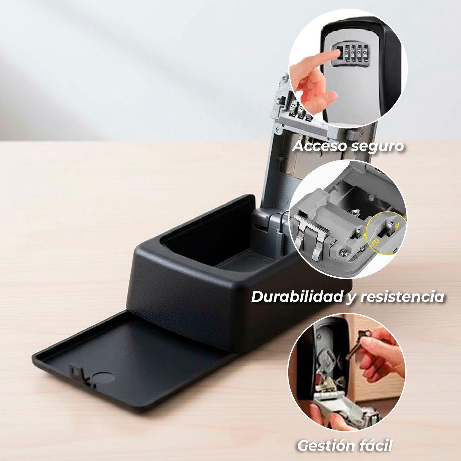 Caja Seguridad Para Llaves Con Clave-3