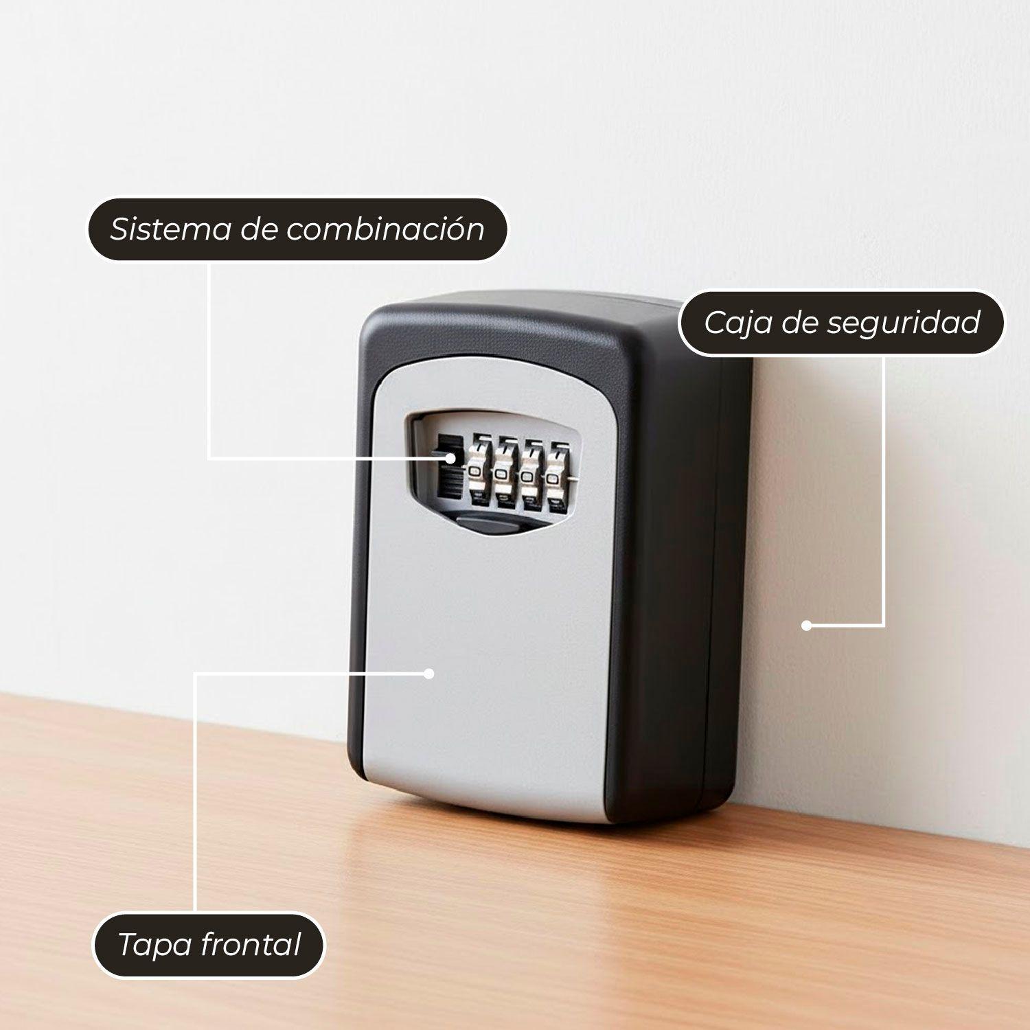 Caja Seguridad Para Llaves Con Clave-5