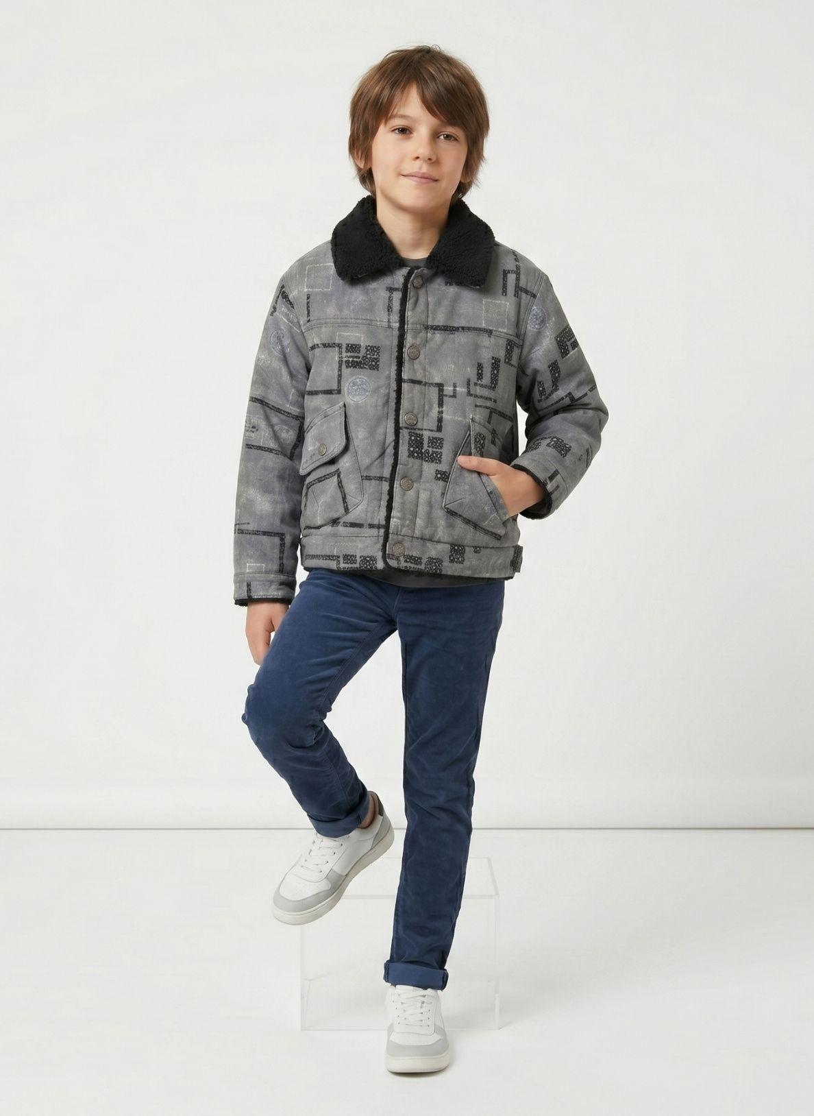 Chaqueta Invierno Ni o Forrada Chiporro Abrigo T rmico-2