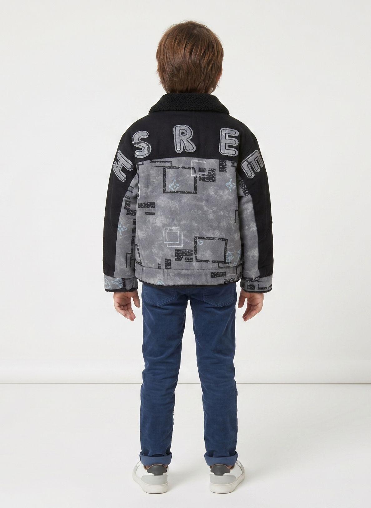 Chaqueta Invierno Ni o Forrada Chiporro Abrigo T rmico-3