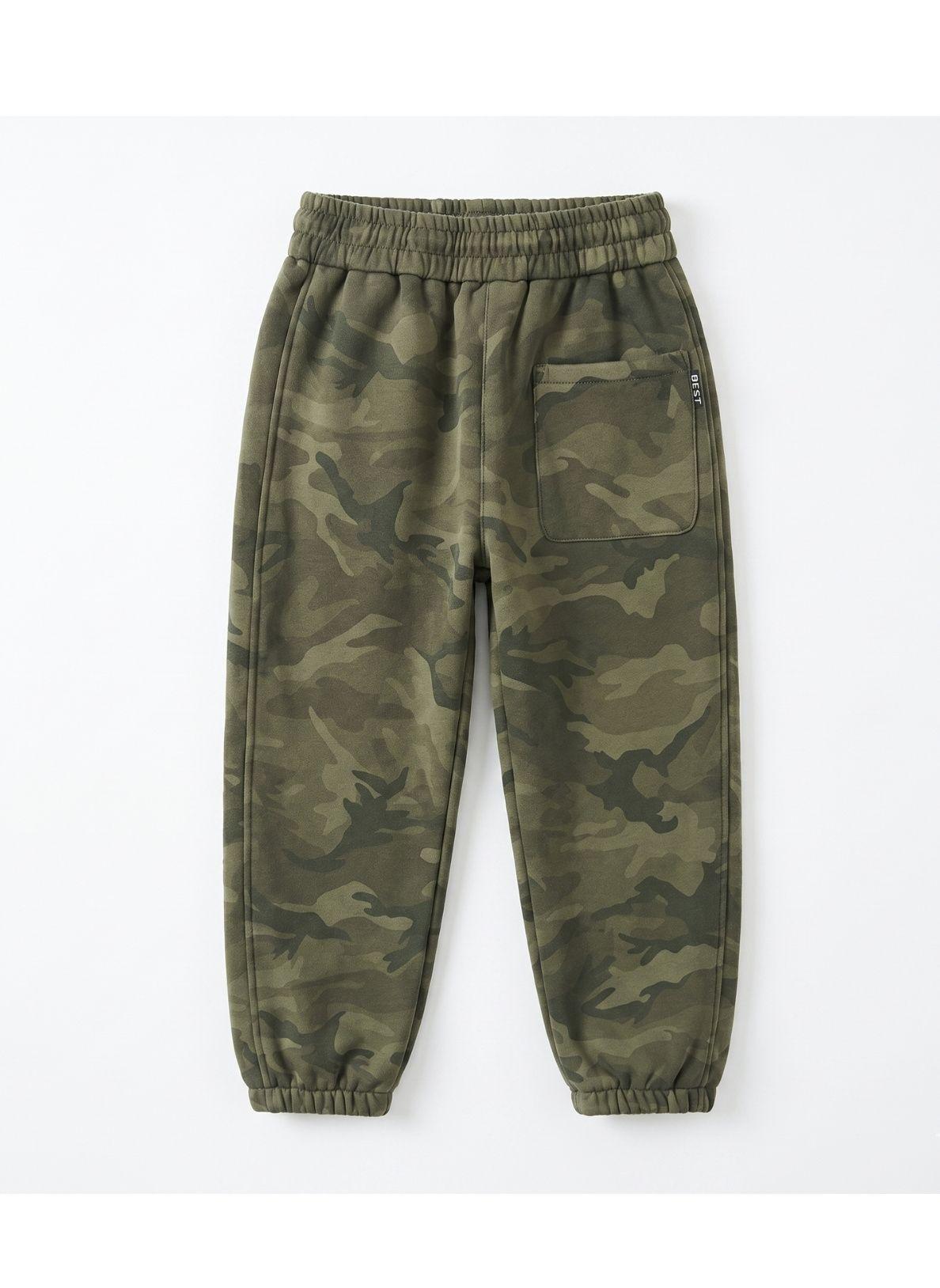 Pantalon De Buzo Jogger Camuflado Militar Para Ni o-3