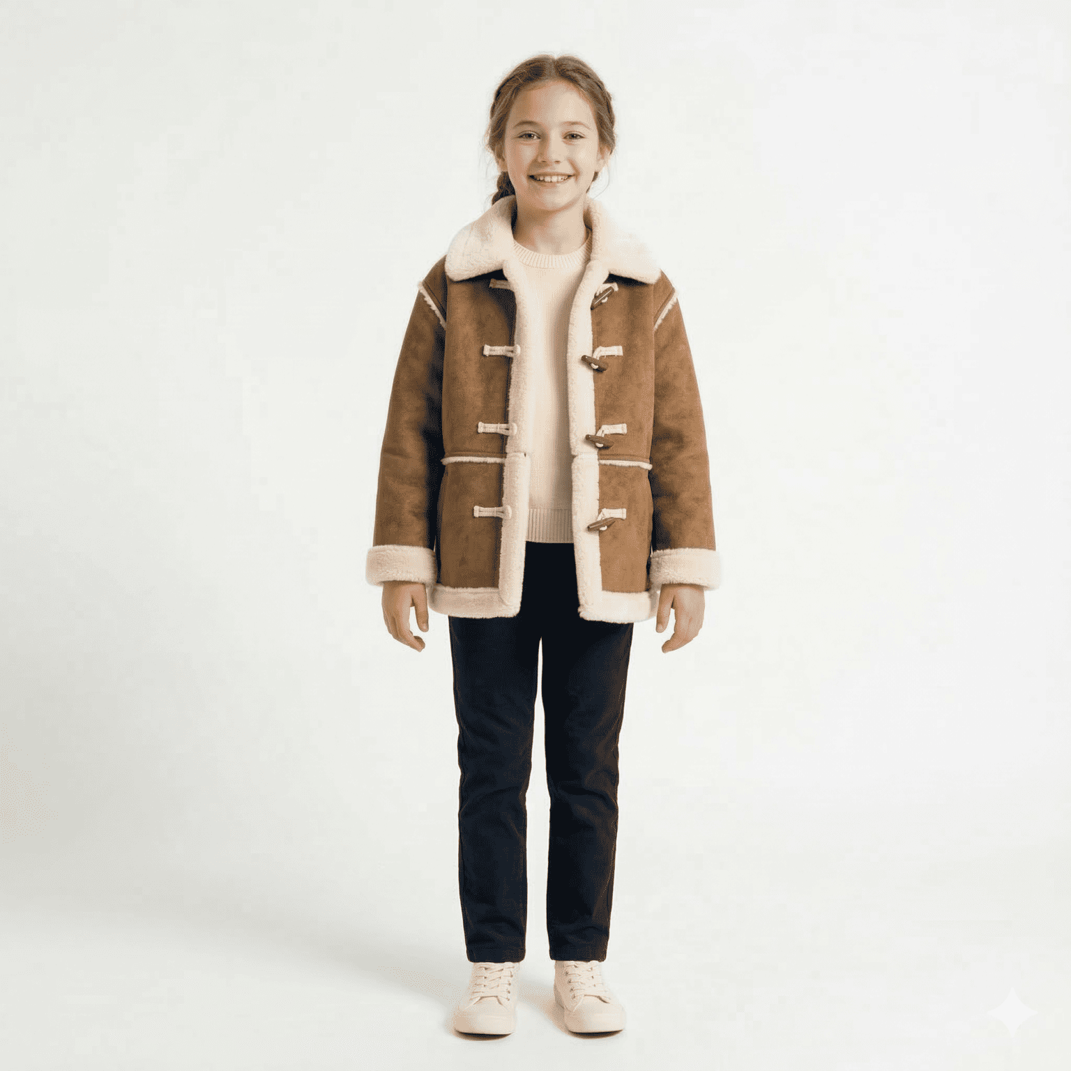 Chaqueta Ni o Invierno Chiporro Abrigo Infantil Forrado-3