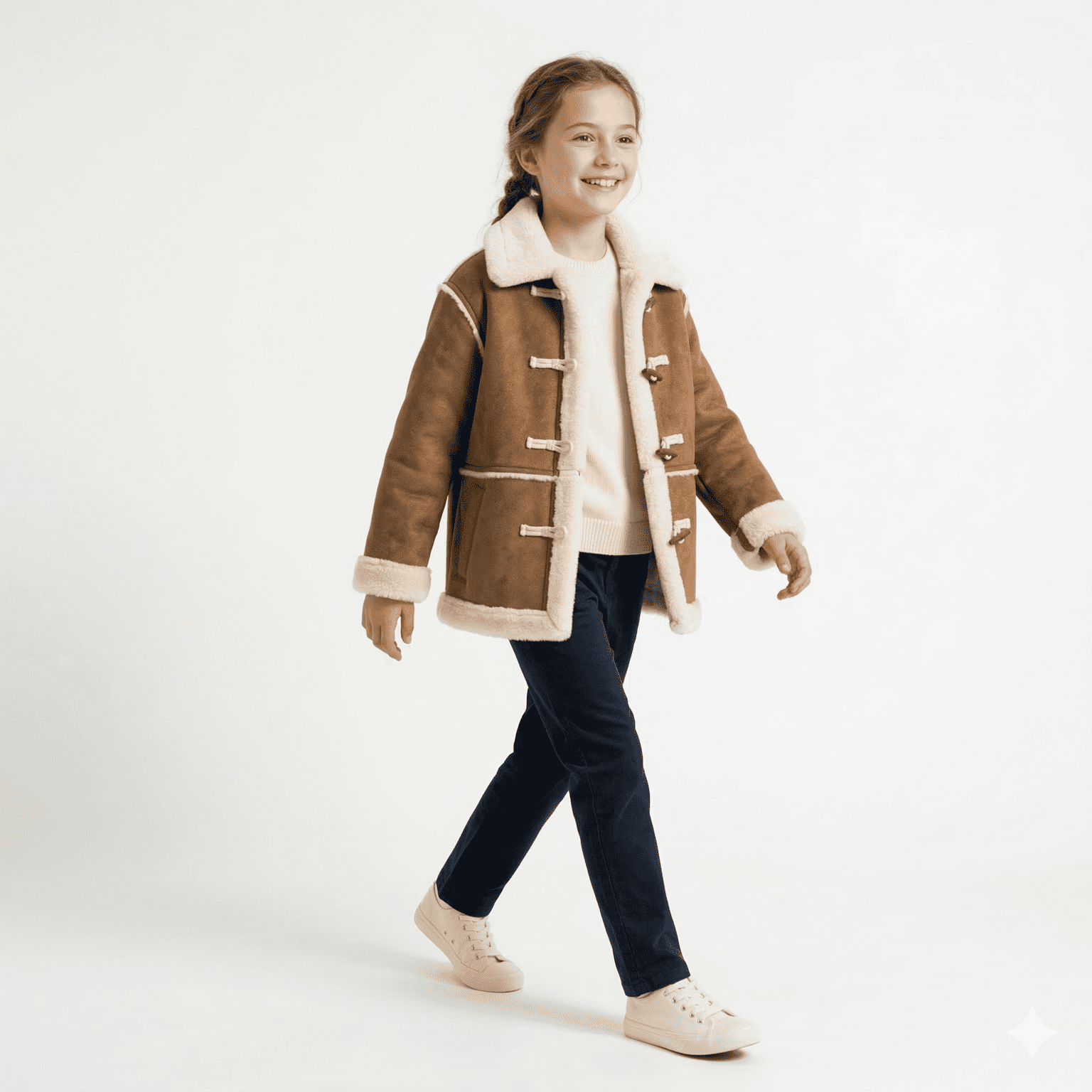 Chaqueta Ni o Invierno Chiporro Abrigo Infantil Forrado-4