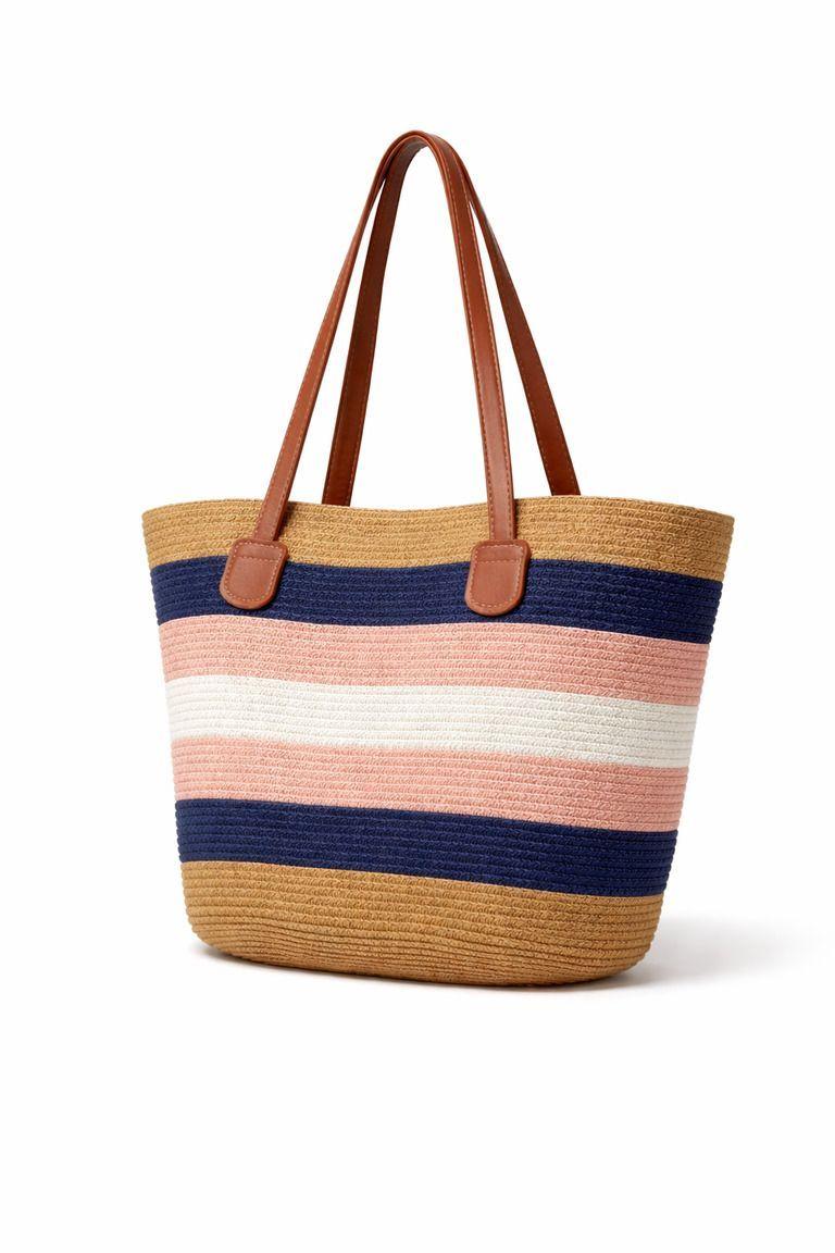 Cartera Bolso Tejido Playa Verano Mujer Isidora-2