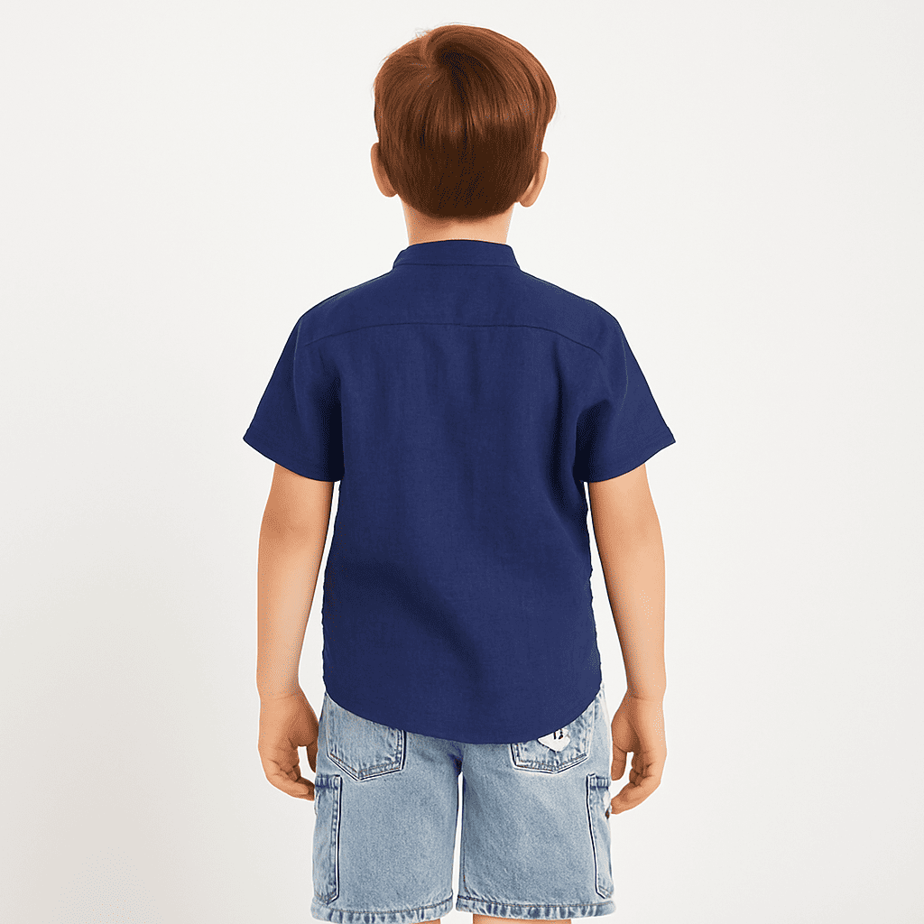 Shorts Bermuda Cargo Jean Denim Casual Con Estilo-1
