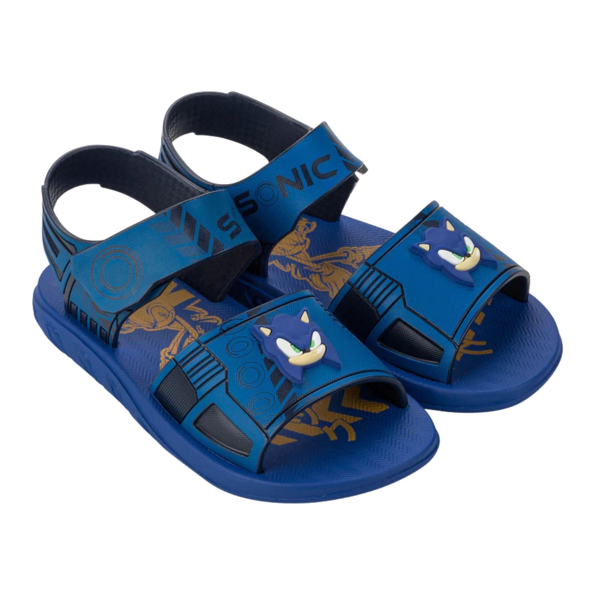 Sandalia Infantil Azul Sonic Team Ipanema-2