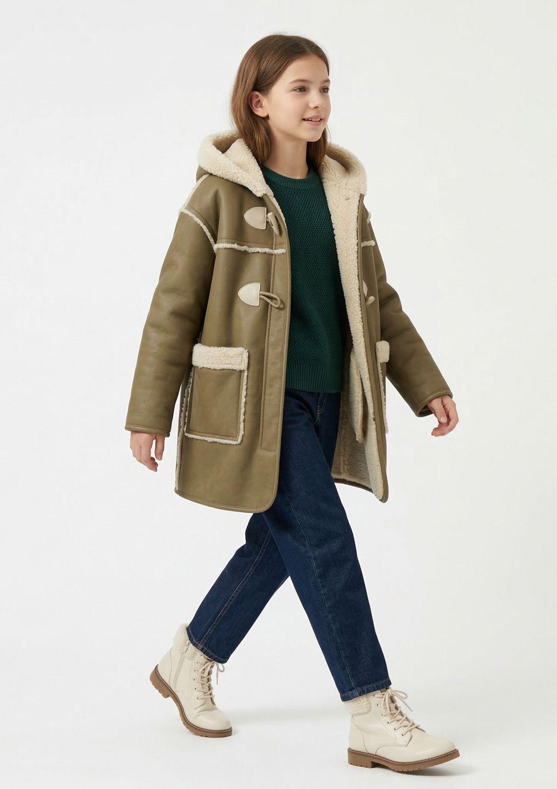 Chaqueta Ni o Invierno Forrada Chiporro Abrigo Calido-3