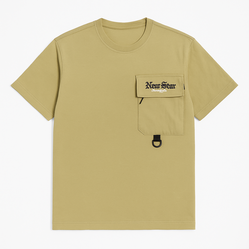 Polera Cargo New Star Bolsillo Estilo Streetwear-2