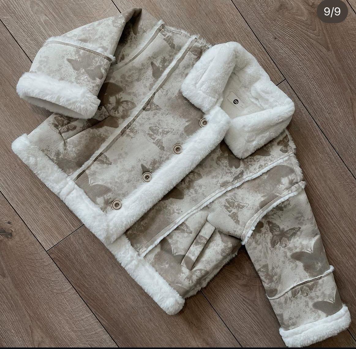 Chaqueta Niña de Mariposa con polar-3
