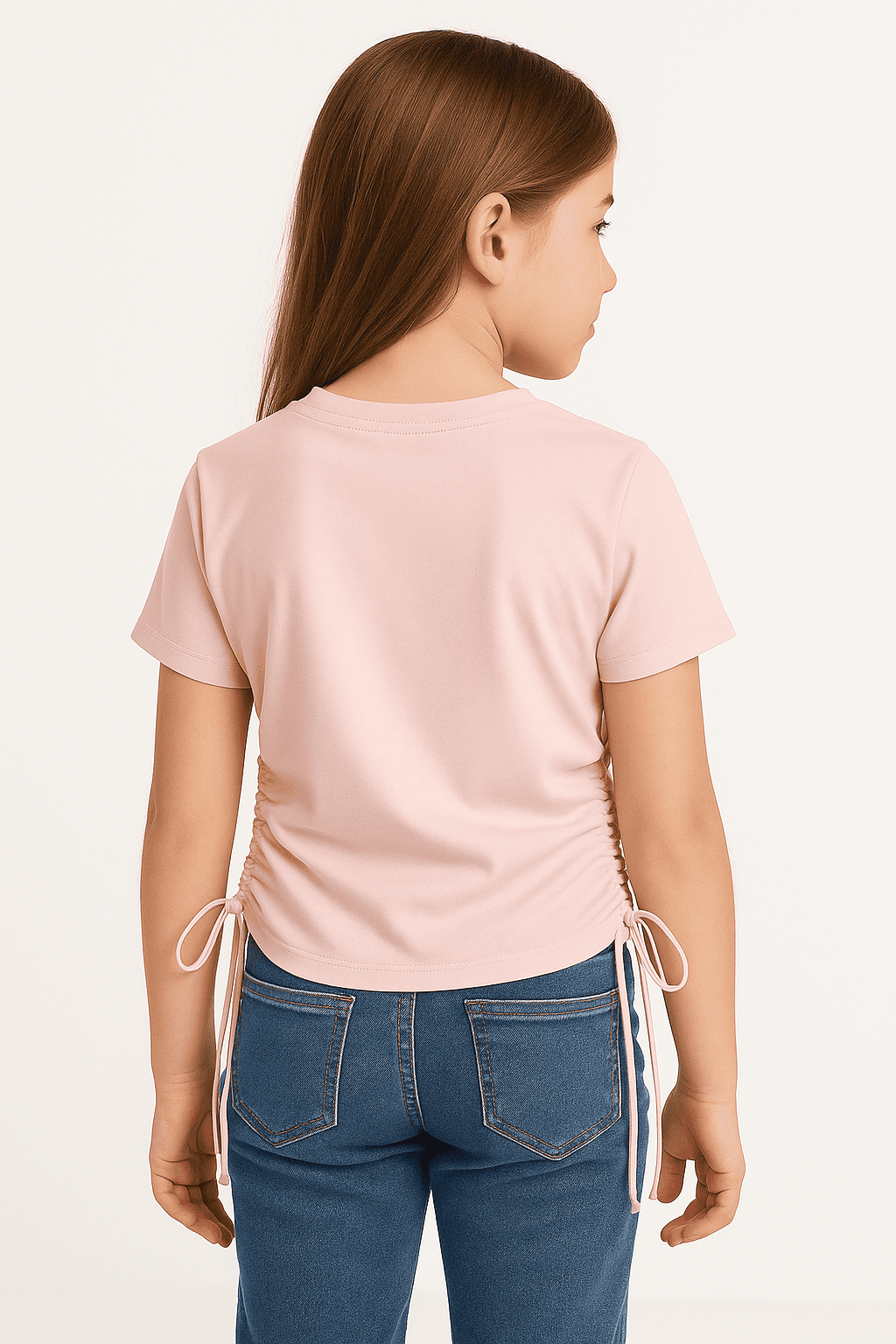 Polera Infantil Rosada Estampado Personaje-1