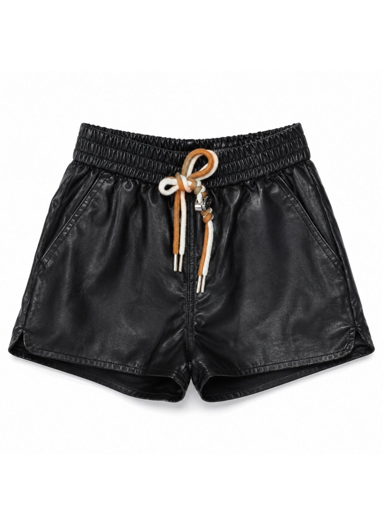 Short Ecocuero Ni a S mil Cuero Con Cord n Ajustable-4