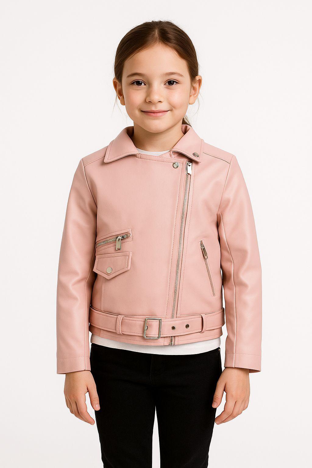 Chaquetas Biker Ecocuero para Niños-2