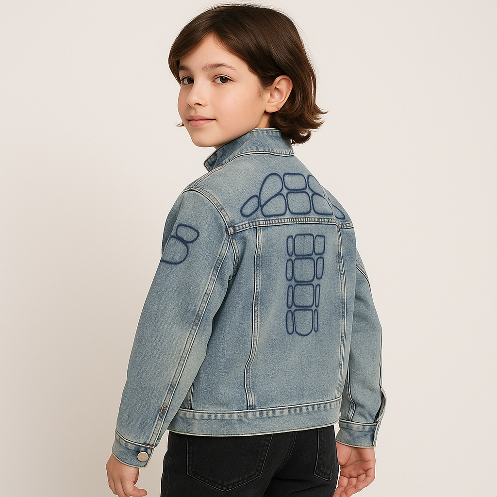 Chaqueta mezclilla niño look urbano y funcional-2