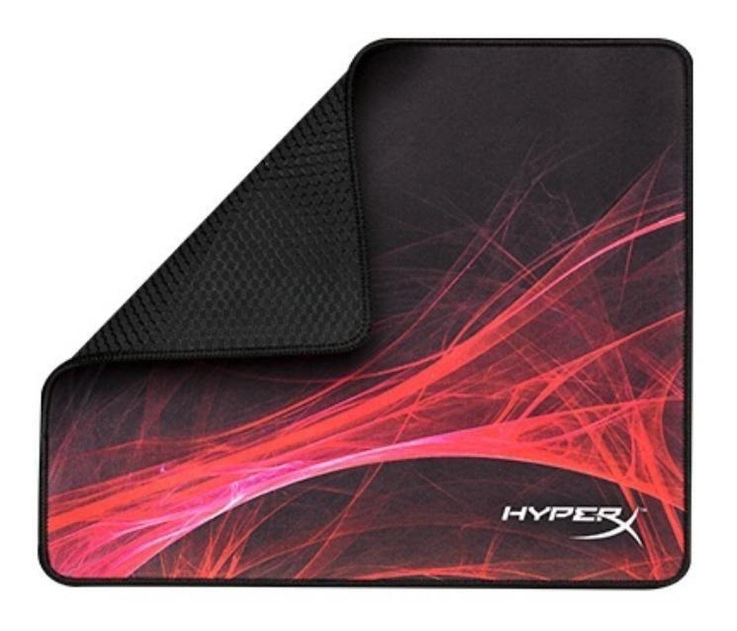 Mouse Pad Gamer Hyperx Fury S Pro Speed Edition M Negro Rojo-1