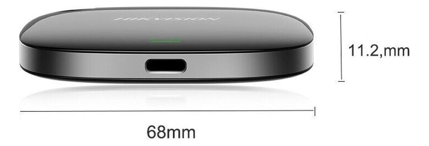 Disco Ssd Externo 512gb Usb-c Hs-essd-t100i Hikvision Negro-1