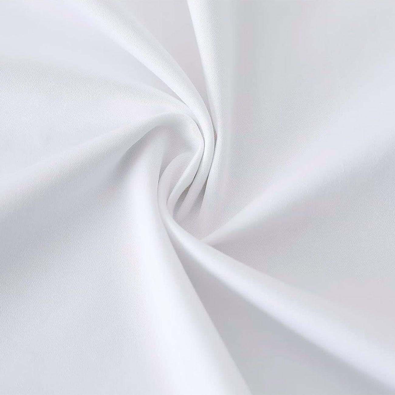 Juego de sabanas Blanco 2.0 Plazas Excelente Calidad-1